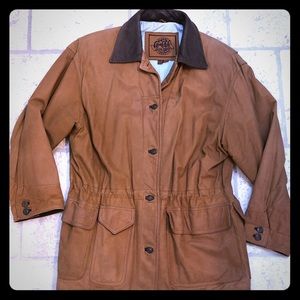 Suede 3/4 length jacket